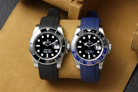 rubber strap for rolex submariner 41.